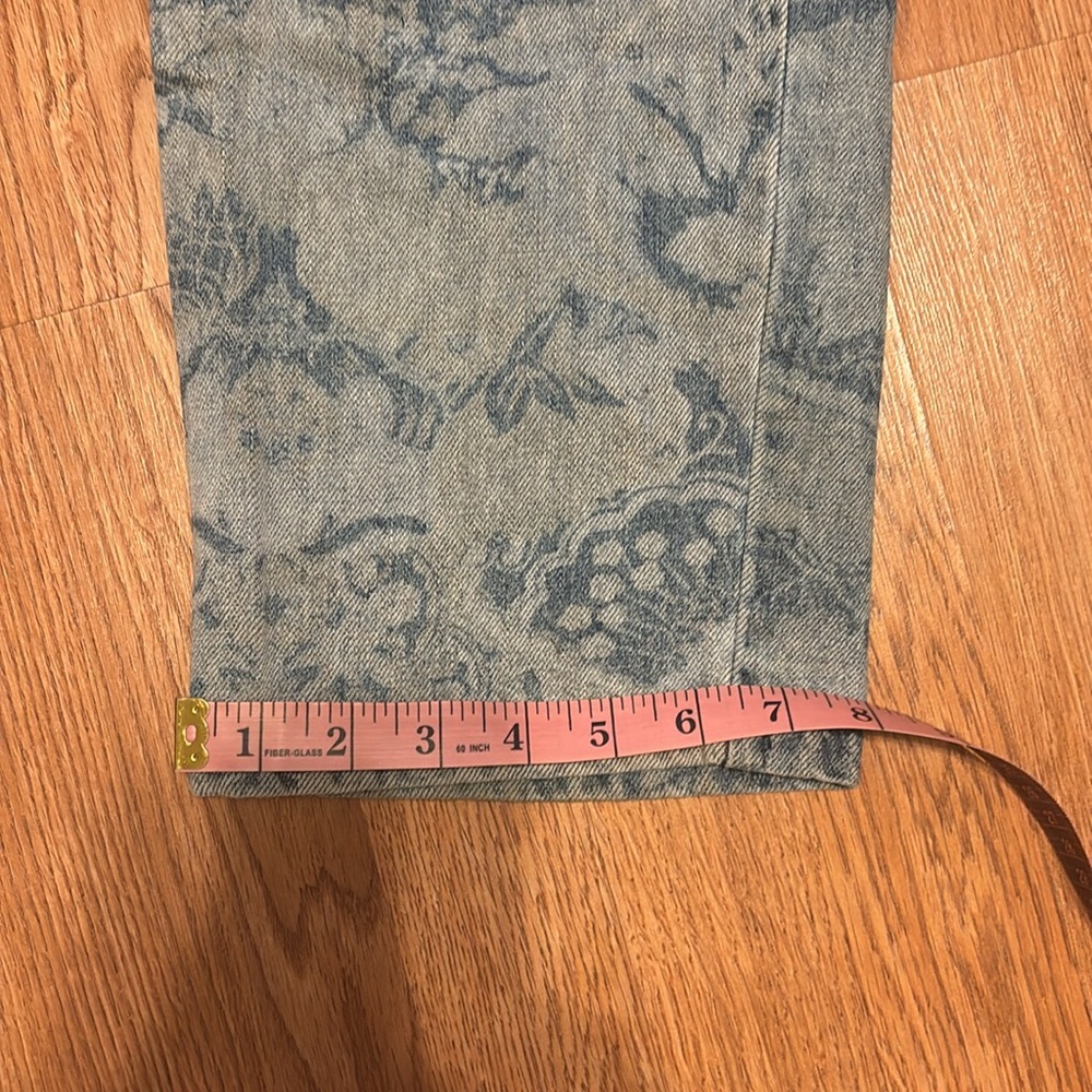 BDG for Urban Outfitters Floral Patterned Cargo Denim Jeans - Picture 7 of 9